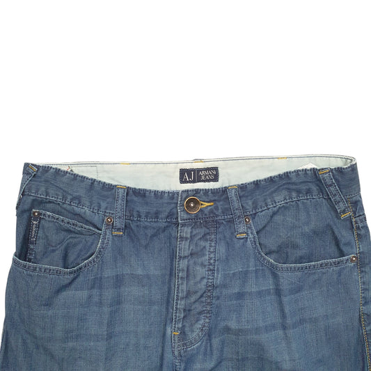 Mens Blue Armani  Casual JeansW32 L32