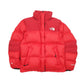 Womens Red The North Face Nuptse 800 Retro  Coat