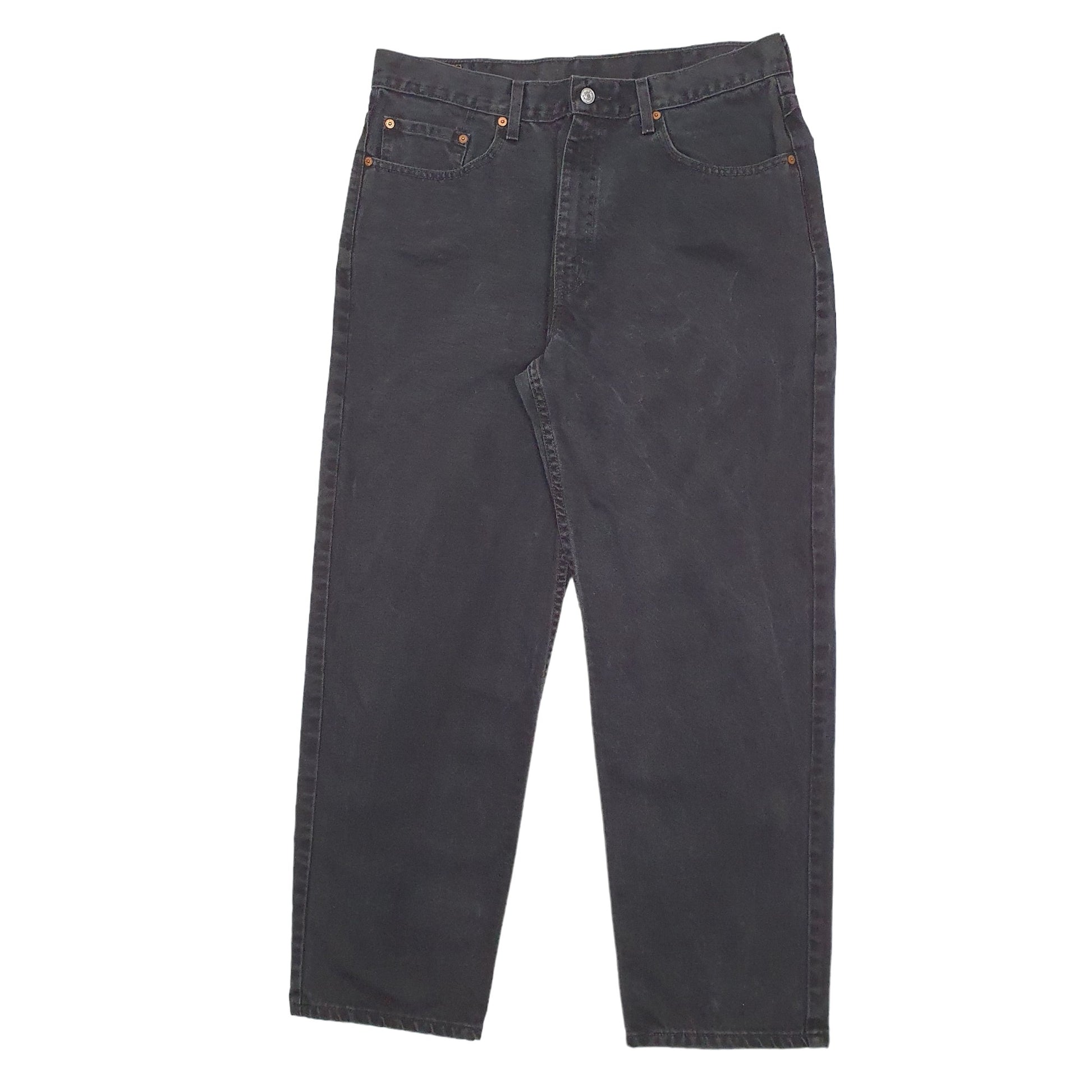 Mens Black Levis  550 JeansW38 L30