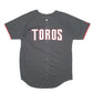 Mens Black New Era Baseball Jersey Tijuana Toros Short Sleeve T Shirt