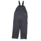 Mens Black Dickies Denim Overalls Dungaree Trousers