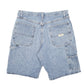 Mens Blue Wrangler Denim Jeans Jorts Baggy Workwear Carpenter Shorts