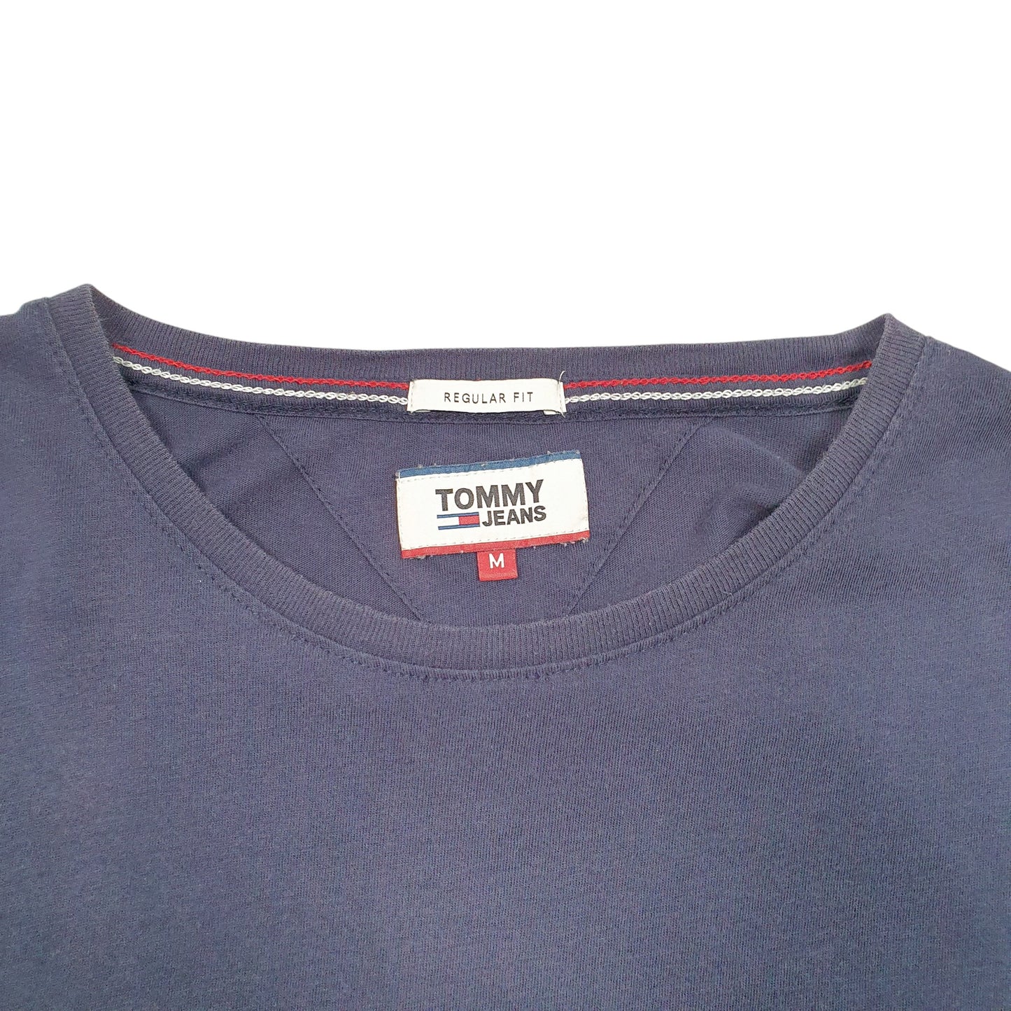 Mens Navy Tommy Hilfiger Jeans Short Sleeve T Shirt