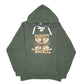 Mens Green J.America Howell Varsity Hockey Lace Hoodie Jumper