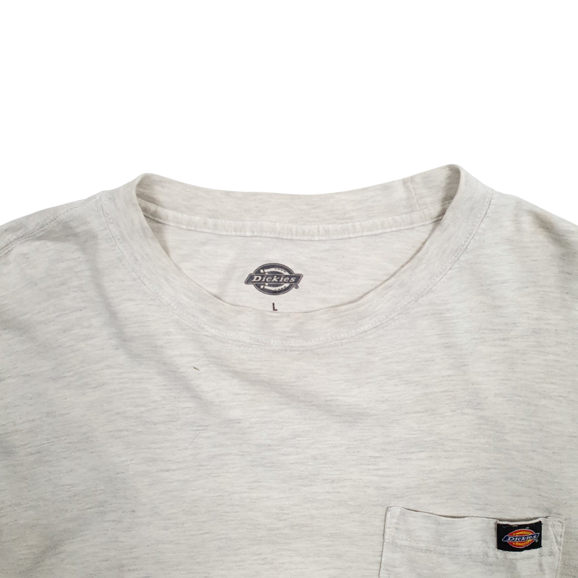 Mens Grey Dickies  Short Sleeve T Shirt