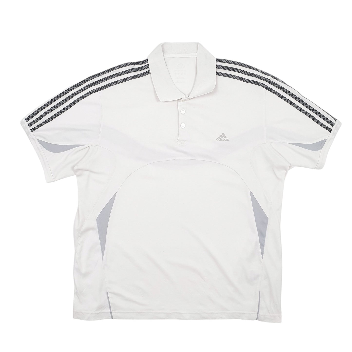 Mens White Adidas  Short Sleeve T Shirt