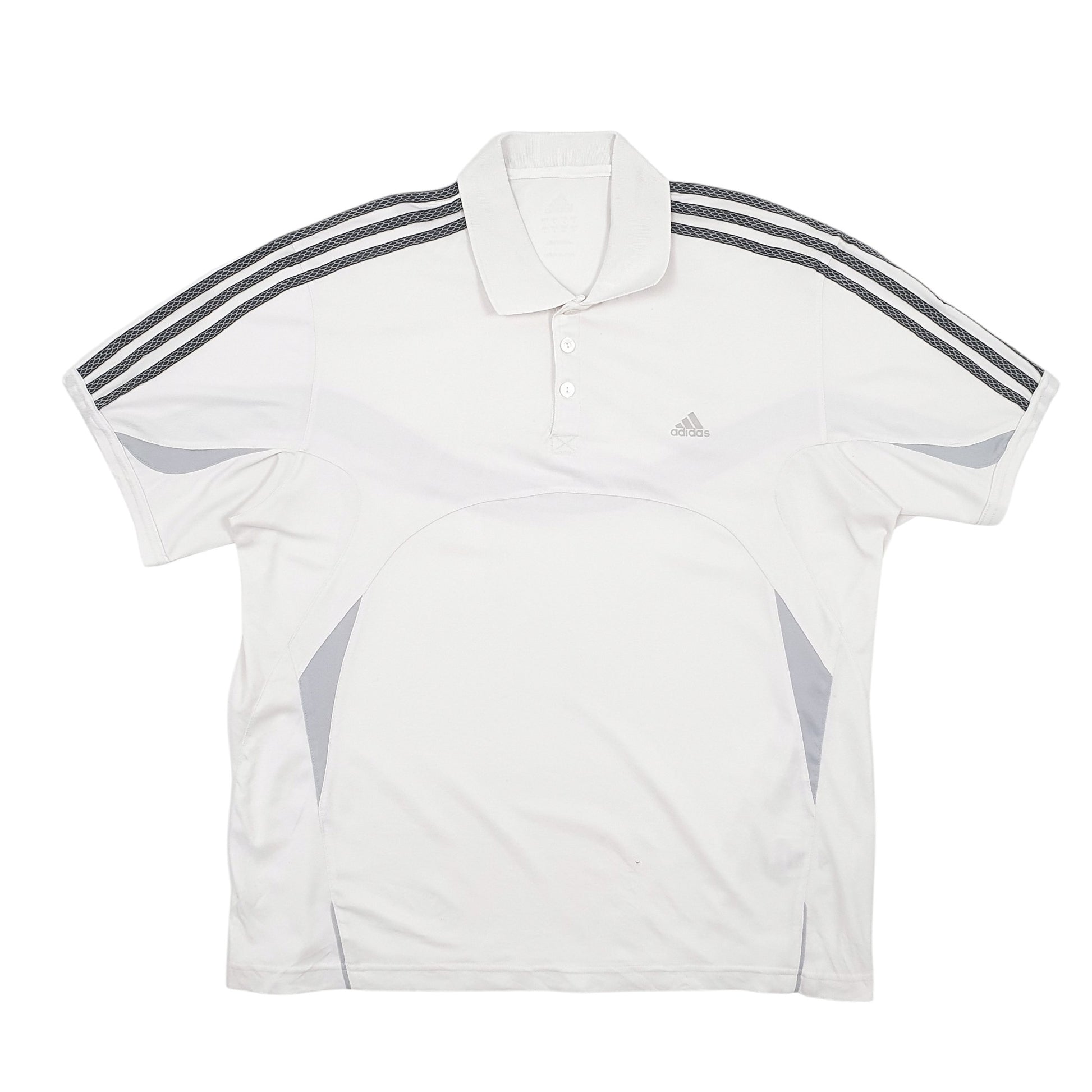 Mens White Adidas  Short Sleeve T Shirt