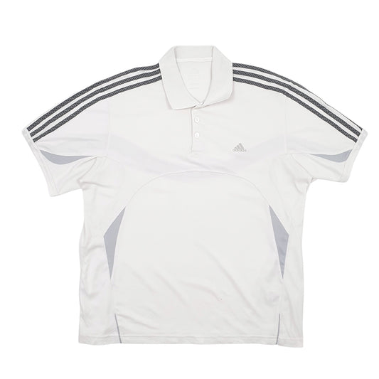 Mens White Adidas  Short Sleeve T Shirt