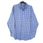 Mens Blue Chaps  Long Sleeve Shirt