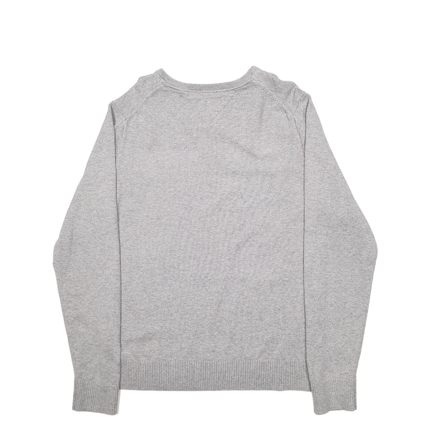 Womens Grey Tommy Hilfiger Knit Crewneck Jumper