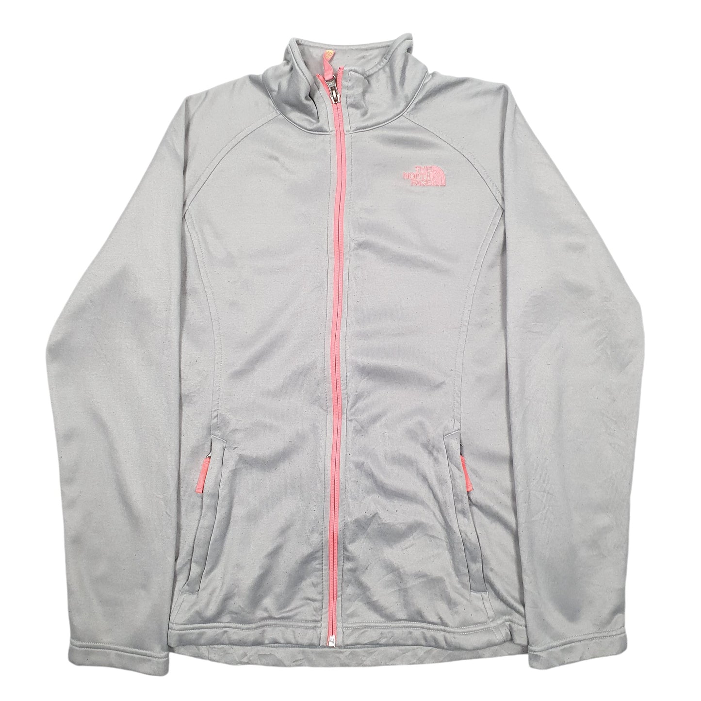 Womens Grey The North Face Active Tracktop Full Zip Jumper