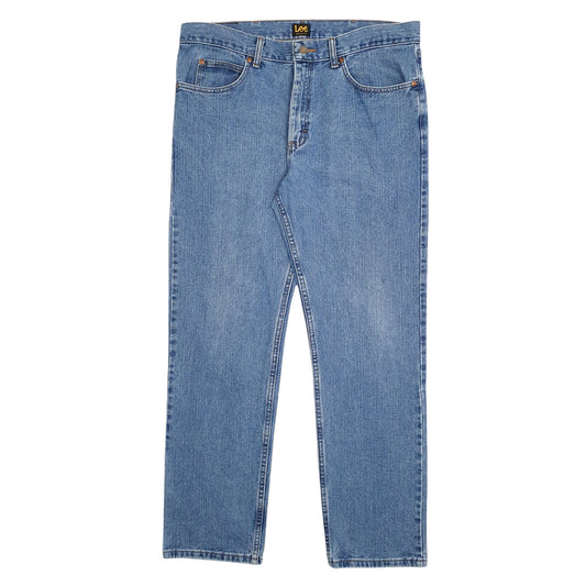 Mens Blue Lee  Regular JeansW36 L32