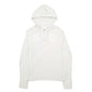 Womens White Calvin Klein Knit Hoodie Jumper