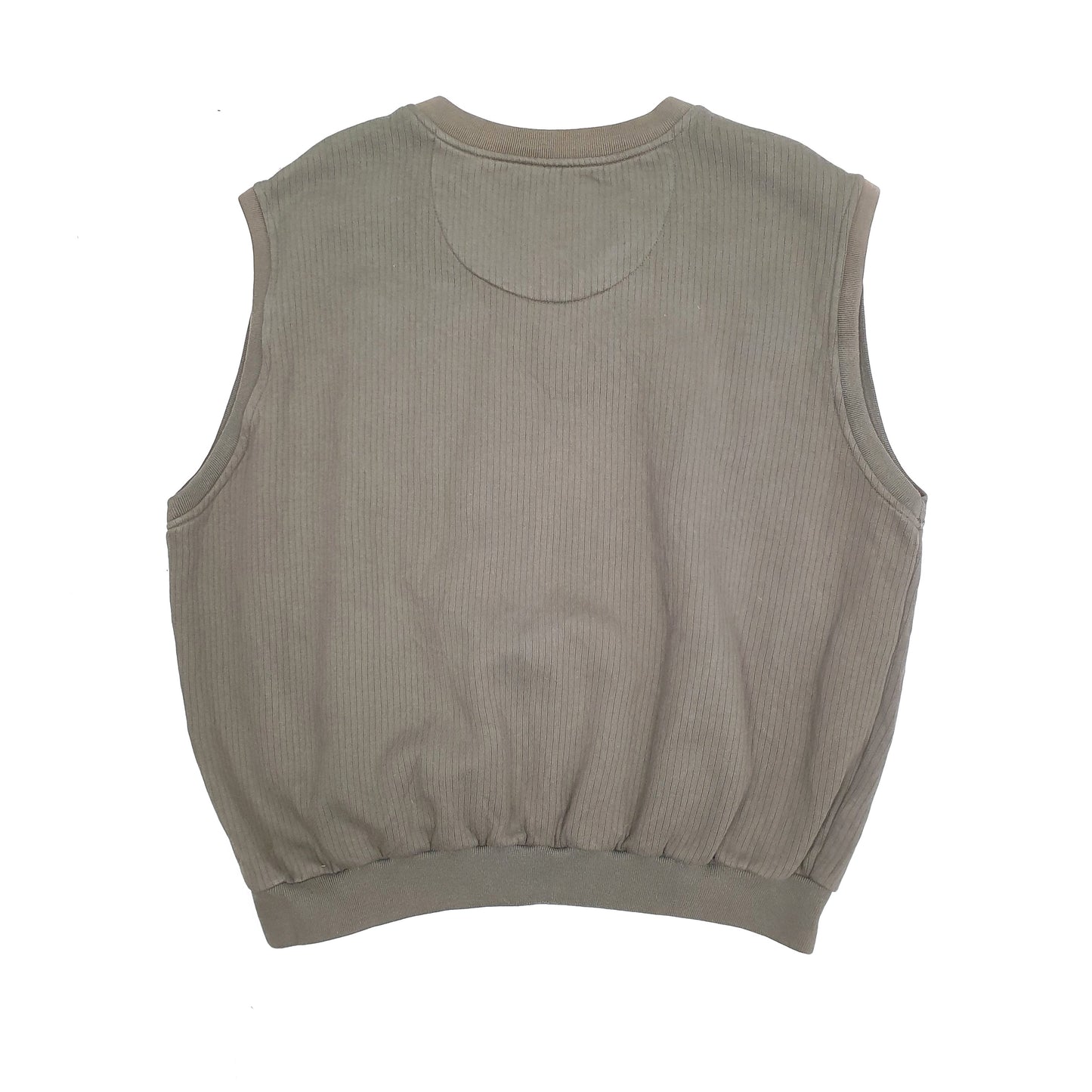 Mens Khaki Nike Golf Vest Jumper