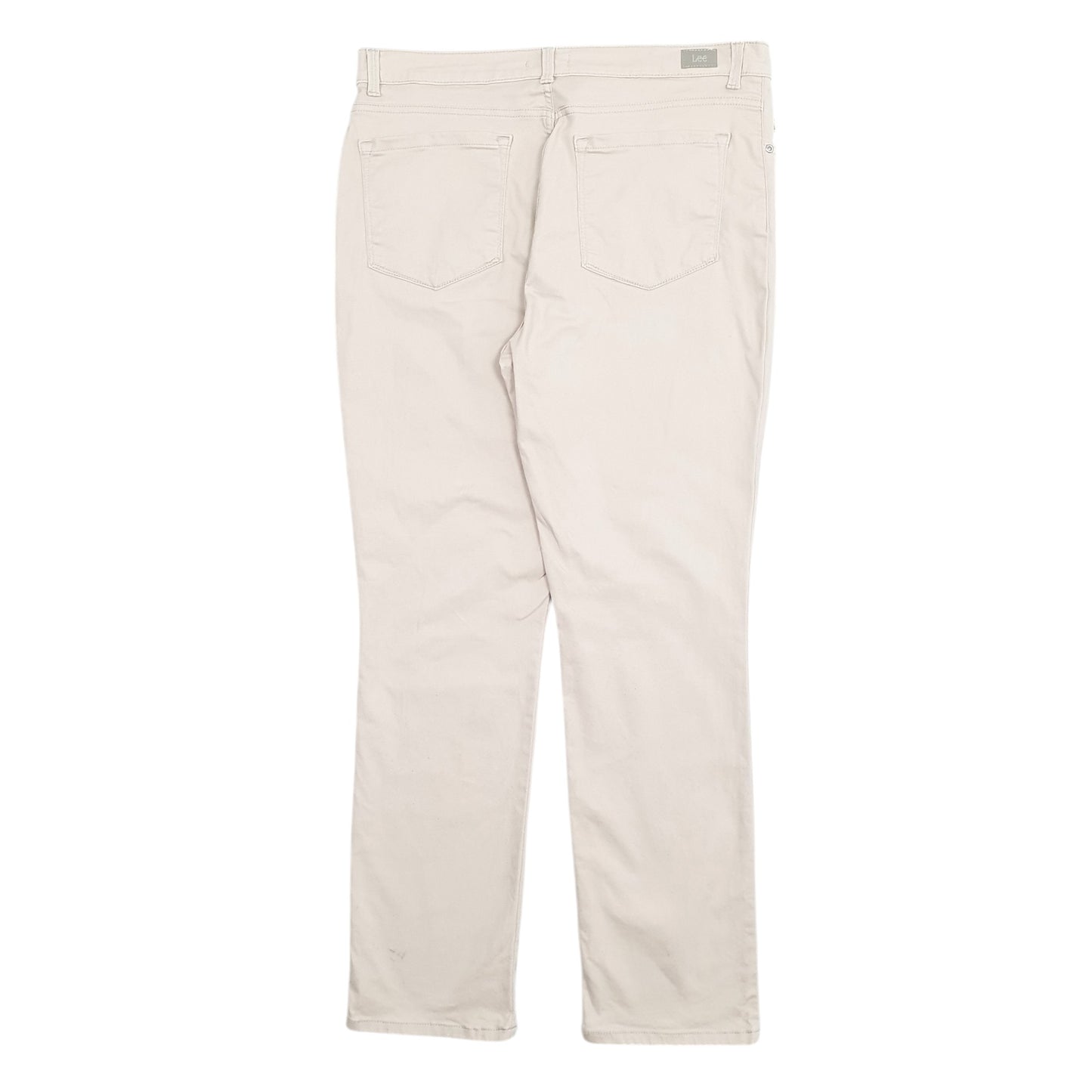 Womens Beige Lee  Chino Trousers