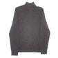 Mens Grey Moss Bros  Quarter Zip Jumper