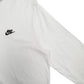 Mens White Nike  Hoodie Jumper