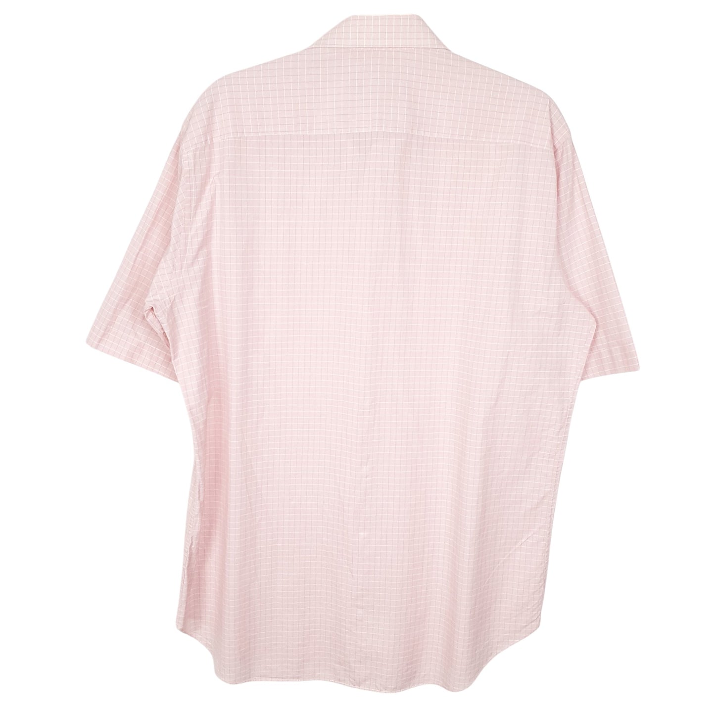Mens Pink Burberry London Short Sleeve Shirt