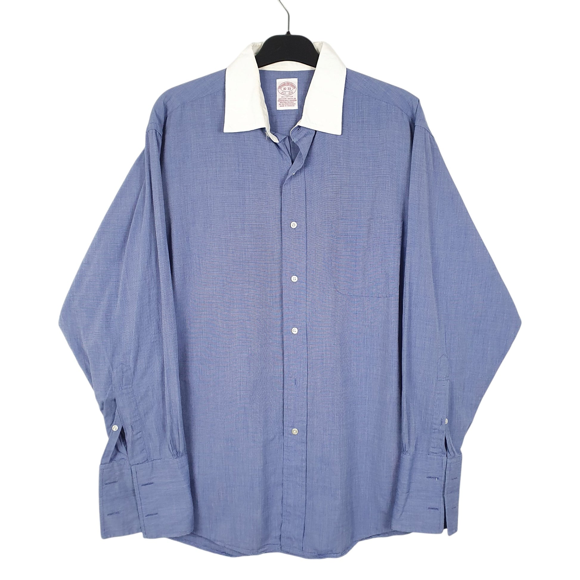 Mens Blue Brooks Brothers  Long Sleeve Shirt