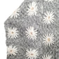 Womens Grey Crocodile Floral Crewneck Jumper