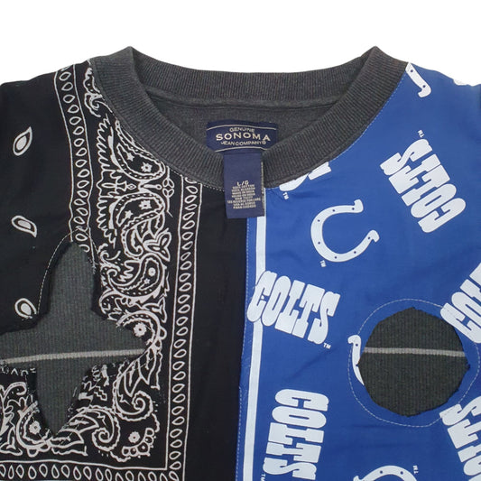 Mens Grey Sonoma Reworked Crewneck Jumper