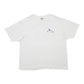 Mens White Hanes Single Stitch Vintage 90s Short Sleeve T Shirt
