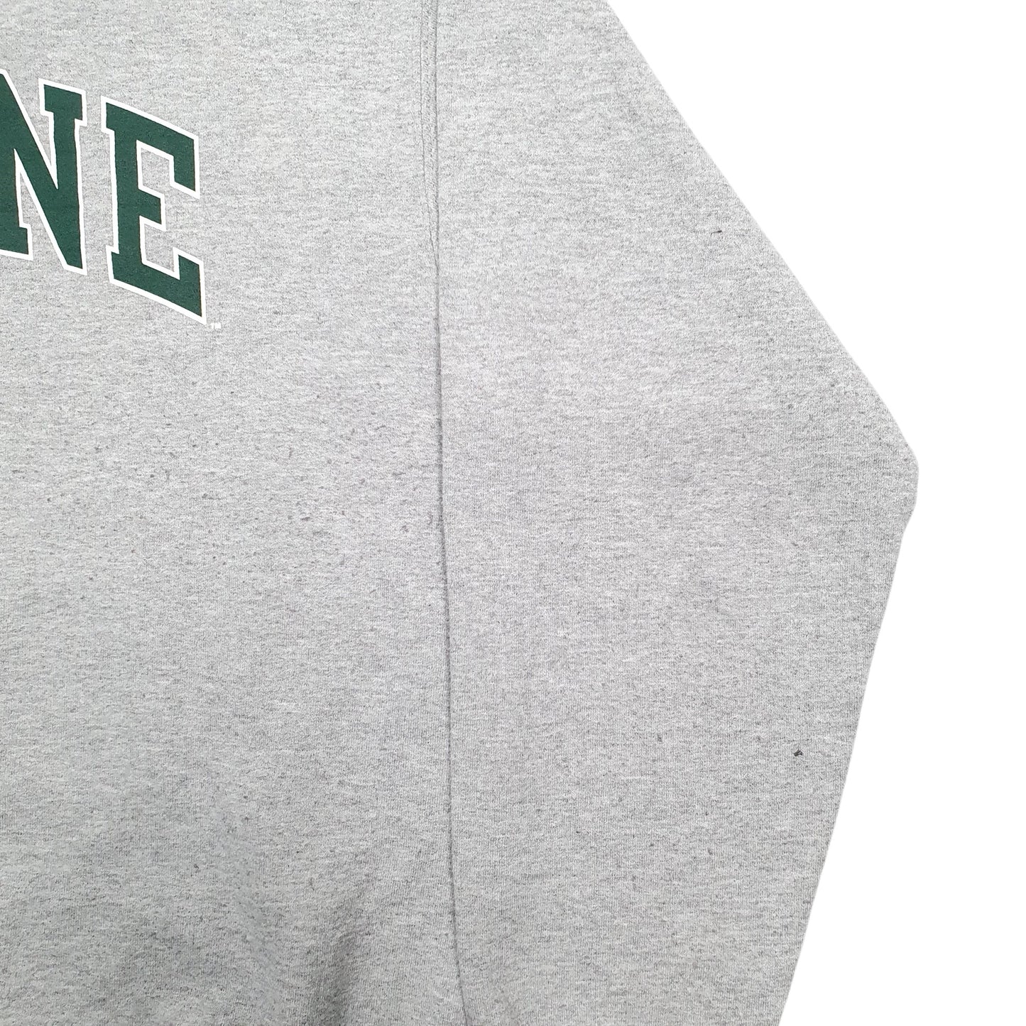 Mens Grey Champion Tulane Spellout Crewneck Jumper