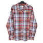 Mens Red Levis Standard Casual Long Sleeve Shirt
