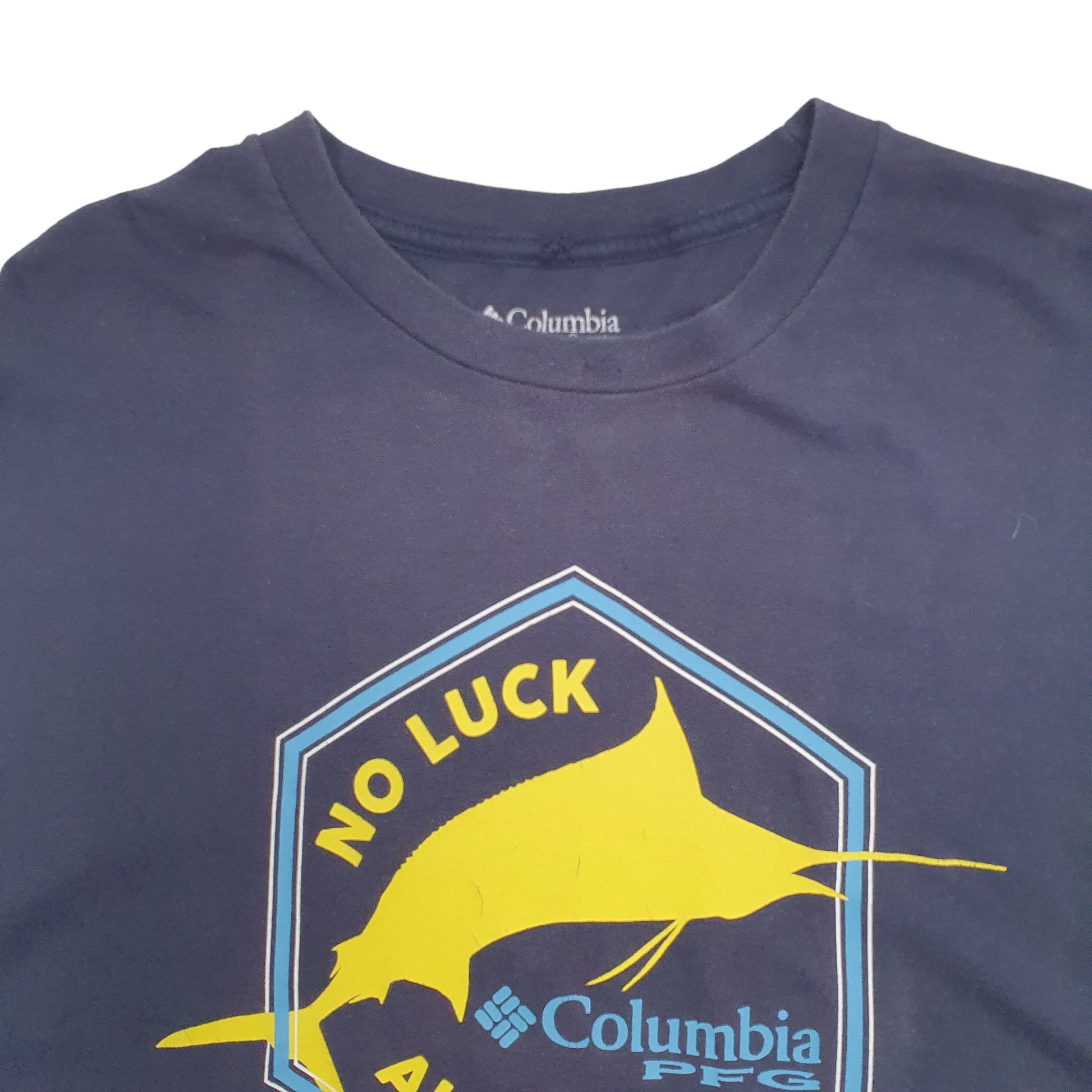 Mens Columbia Sportswear Short Sleeve PFG Fishing T Shirt XXL