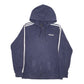 Mens Navy Adidas  Full Zip Jumper
