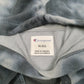 Womens Grey Champion Tie Dye Hoodie Jumper