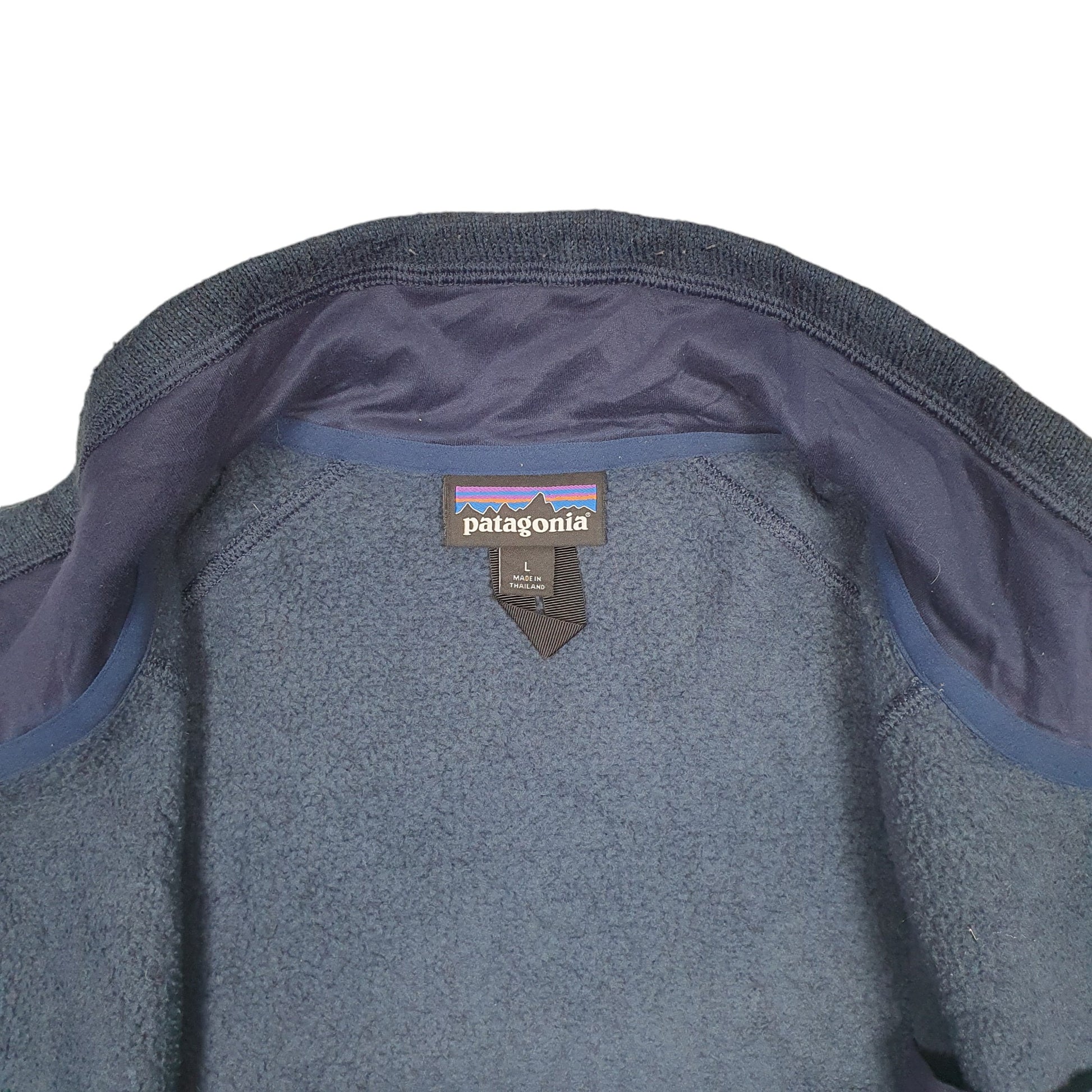 Mens Blue Patagonia Better Sweater Thermal Full Zip Jumper