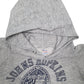 Womens Grey Champion John's Hopkins University Made In USA Vintage 80's Hoodie Jumper
