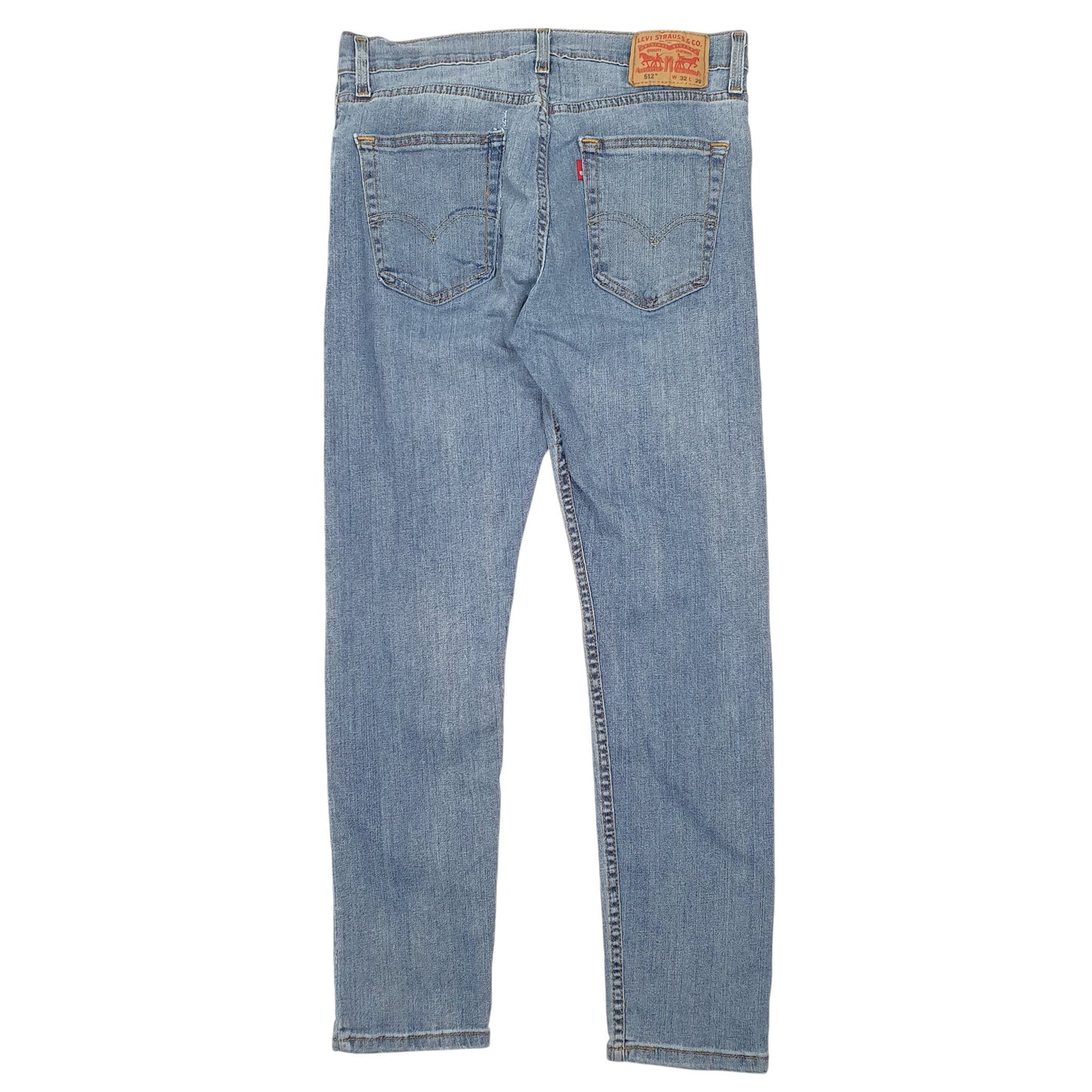 Mens Blue Levis Stretch 512 JeansW32 L29