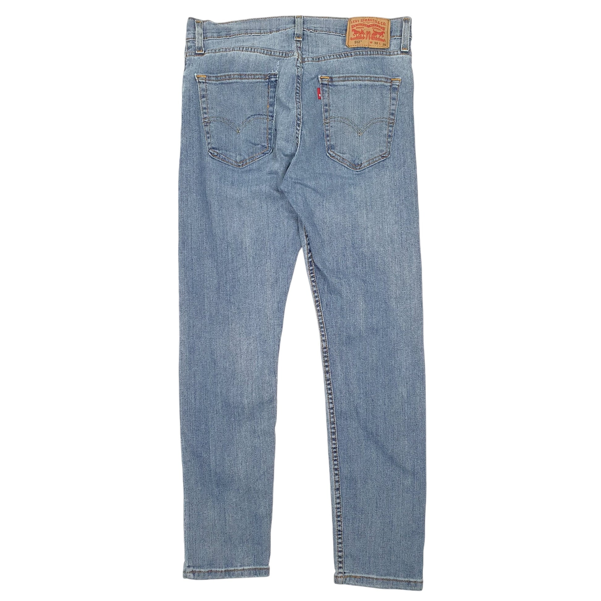 Mens Blue Levis Stretch 512 JeansW32 L29