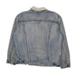 Mens Blue Levis Sherpa Lined  Coat