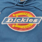 Mens Navy Dickies Workwear OG Logo Spellout Hoodie Jumper