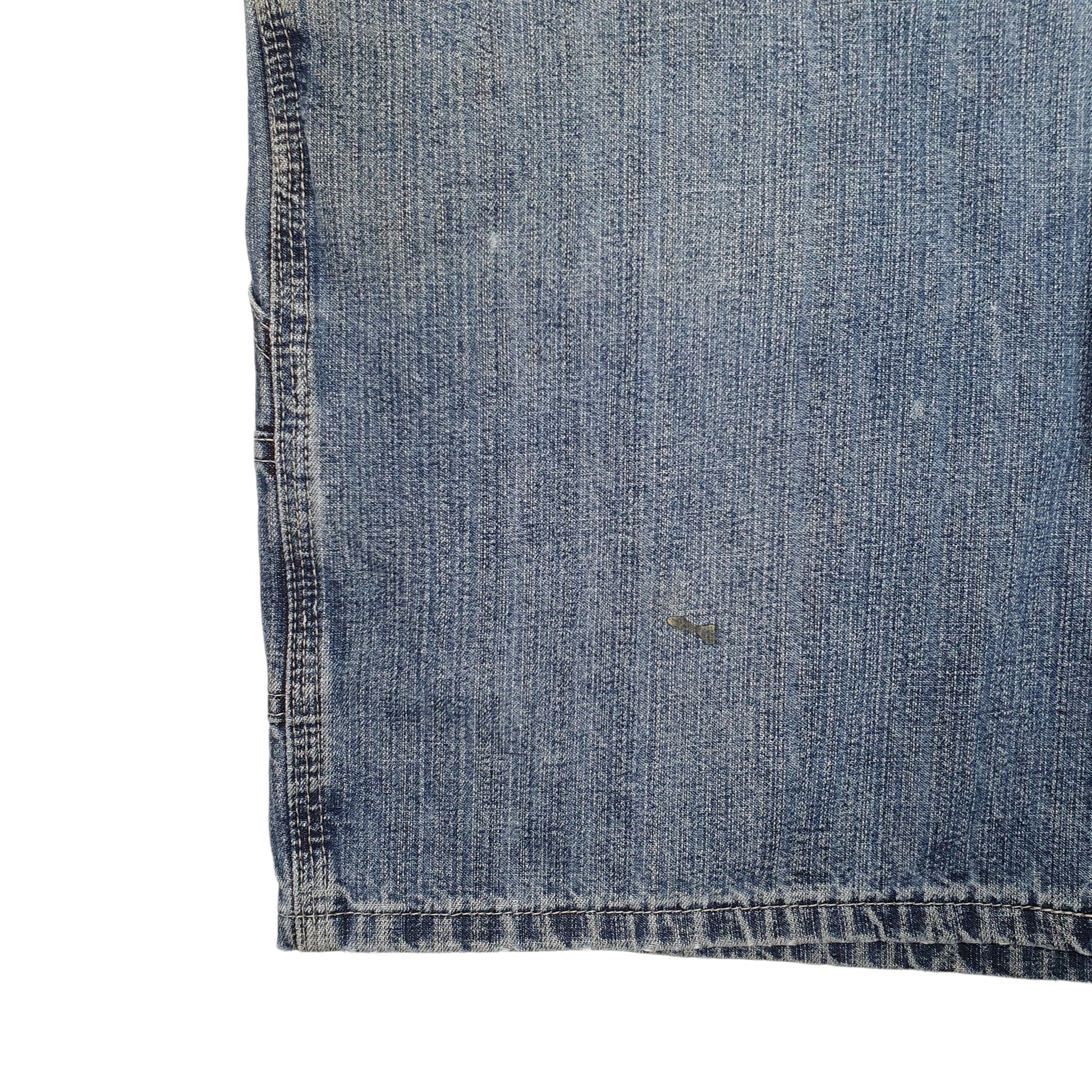 Mens Blue Lee  Carpenter Shorts