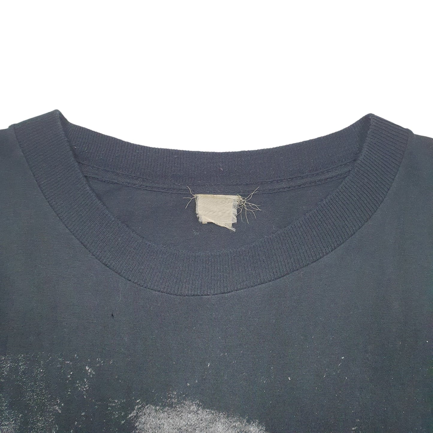 Mens Black Unbranded Single Stitch Vintage 90s Claudio Baglioni Short Sleeve T Shirt