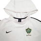 Mens White Nike Active Sports Hoodie Jumper