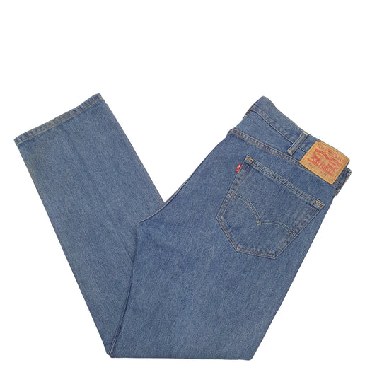 Mens Blue Levis 505 JeansW38 L32