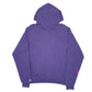 Mens Purple Champion Clemson College USA Spellout Hoodie Jumper