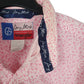 Mens Pink Wrangler Floral Cowboy Cut Collection Long Sleeve Shirt