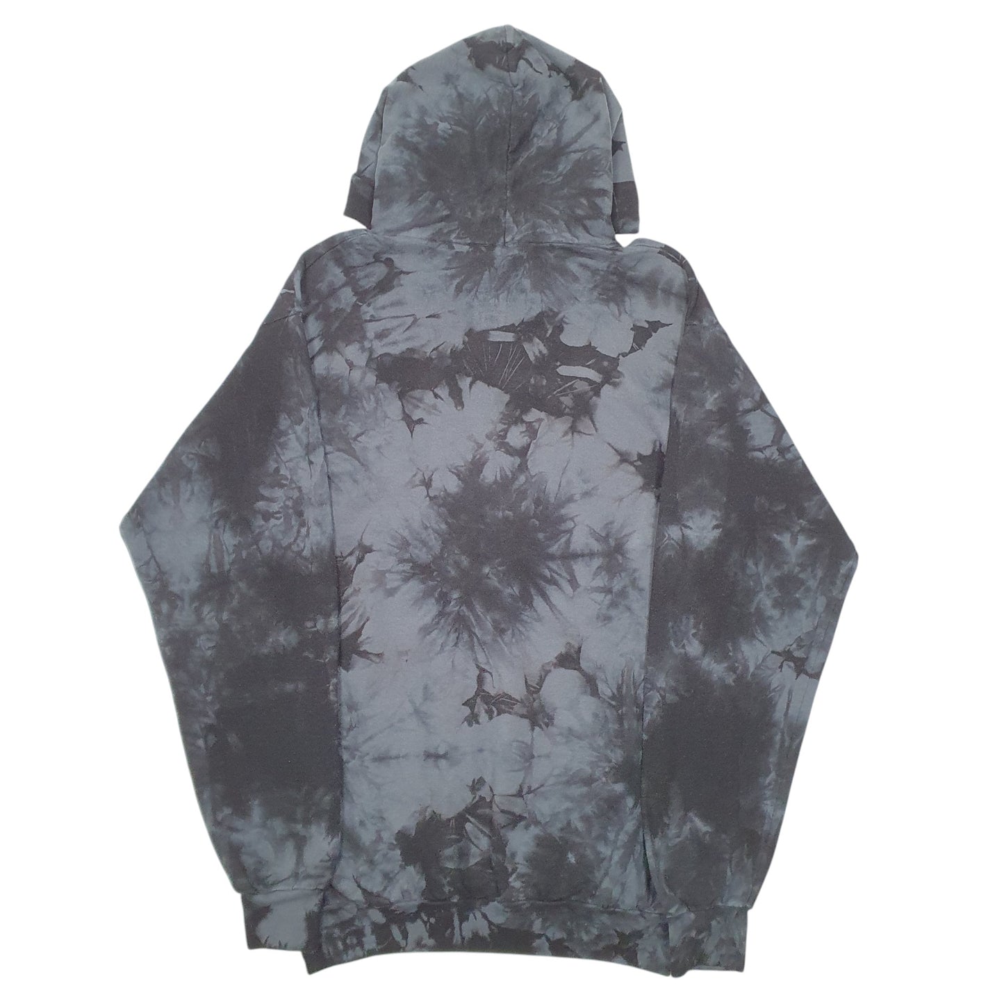 Mens Grey Port & Company Tie Dye Montana Robotics Championships 2021 Hoodie Jumper