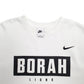 Mens White Nike Borah Lions Crewneck Jumper