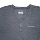Mens Grey Columbia Sportswear  Long Sleeve T Shirt