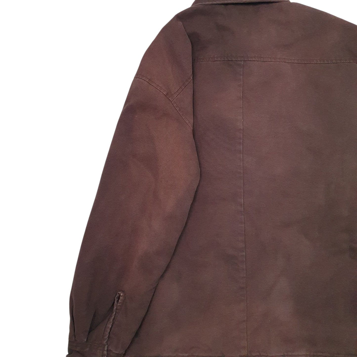 Mens Brown Dickies  Full Zip Coat