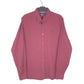Mens Burgundy Fred Perry  Long Sleeve Shirt