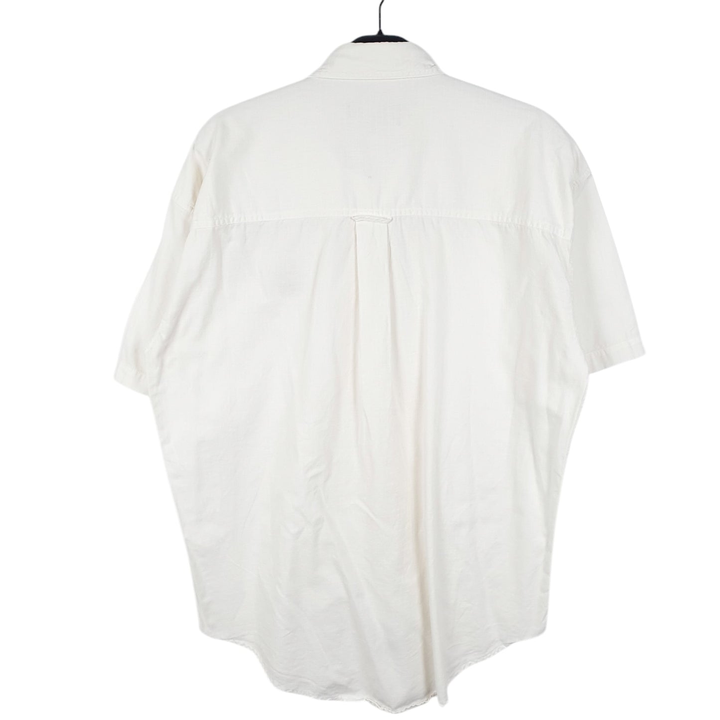 Mens Cream Ralph Lauren Crest Vintage Short Sleeve Shirt