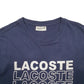 Mens Navy Lacoste  Short Sleeve T Shirt